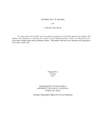 The Interaction of Stress and Tones in Kubeo (PDF)