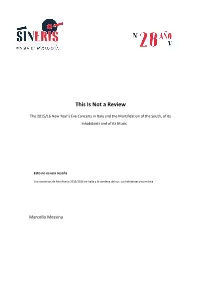 This Is Not a Review
