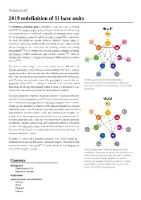 2019 Redefinition of SI Base Units