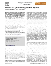 Advances and Pitfalls of Protein Structural Alignment Hitomi Hasegawa1 and Liisa Holm1,2
