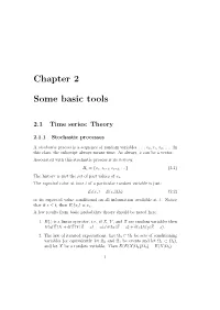 Chapter 2 Some Basic Tools