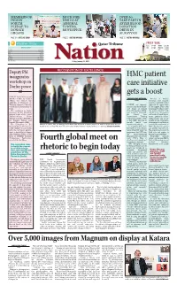 Fourth Global Meet on Rhetoric to Begin Today