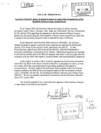 Nsg/Cbitralj the SECRETARY-GENERAL