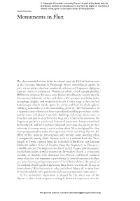 Plaster Monuments Architecture and the Power Of