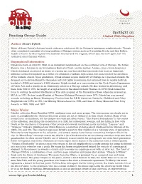 Reading Group Guide Spotlight