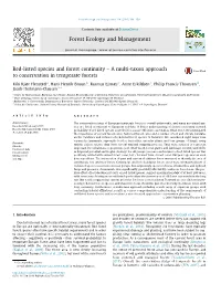 A Multi-Taxon Approach to Conservation in Temperate Forests