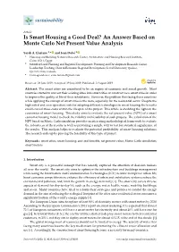 An Answer Based on Monte Carlo Net Present Value Analysis