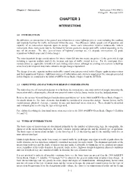 Chapter 3 - Intersections Publication 13M (DM-2) Change #1 – Revised 12/12 CHAPTER 3