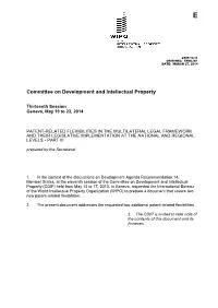 Committee on Development and Intellectual Property