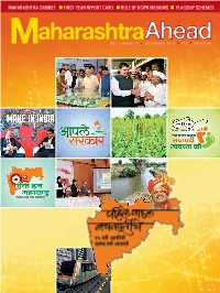 Maharashtra Cabinet First Year Report Card Role of Dgipr Mediums Flagship Schemes