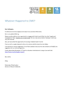 Whatever Happened to CMD?