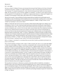 A Brief Introduction to Orthodox Monastic Life (Monks and Nuns)