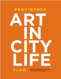 Charting a Future for Public Art in the City of Providence