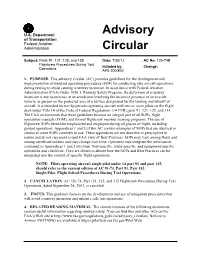 Advisory Circular (AC)