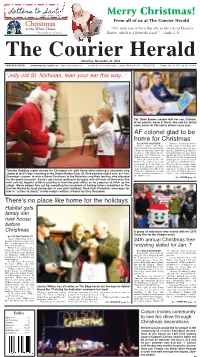 Merry Christmas! Letters Toinside Santa Today’S Edition