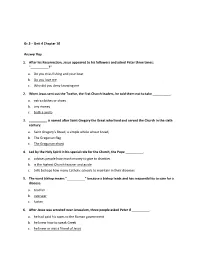 Unit 4, Chapter 10 Answer