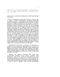 1 Published in the Encyclopedia of Homosexual- Ity, Ed. Wayne Dynes
