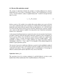 6.3 the Use of the Equivalence Concept