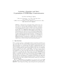 Cryptanalysis of Ntrusign Countermeasures