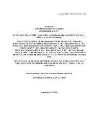 First Report of the Information Officer