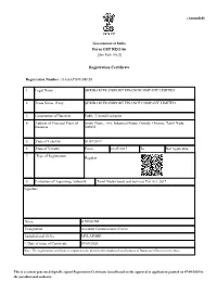 Form GST REG-06 Registration Certificate