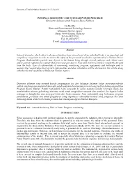 INTERNAL DOSIMETRY for NUCLEAR POWER PROGRAM (Dosimeter Dalaman Untuk Program Kuasa Nuklear)