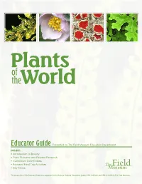 Plants of the World Educator Guide