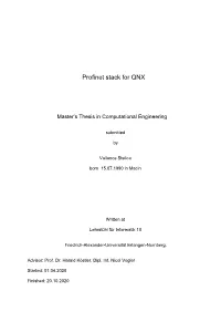 Profinet Stack for QNX