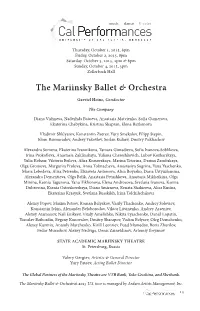 The Mariinsky Ballet & Orchestra