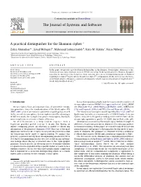 A Practical Distinguisher for the Shannon Cipher Q