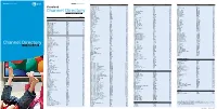 Channel Directory Channel Directory