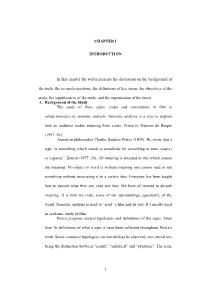 CHAPTER I INTRODUCTION in This Chapter the Writer Presents The