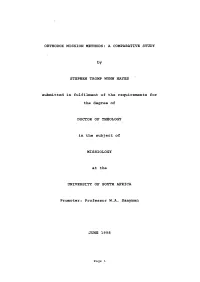 Orthodox Mission Methods: a Comparative Study