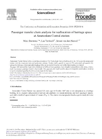 Passenger Transfer Chain Analysis for Reallocation of Heritage Space at Amsterdam Central Station