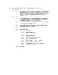 Solicitation 8300001112 Appendix D