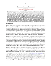 The Many-Worlds Theory of Consciousness