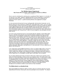 Welfare Queen Experiment Yields Several Important Insights That Pertain to Media Coverage