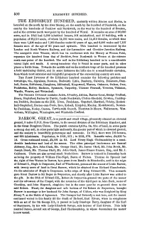 THE EDDISBURY HUNDRED, Anciently Written Riseton And