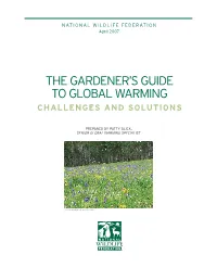 The Gardener's Guide to Global Warming