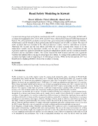 Road Safety Modeling in Kuwait