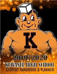 2020-2021 KHS Student Handbook