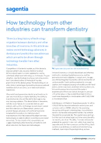 How Technology from Other Industries Can Transform Dentistry