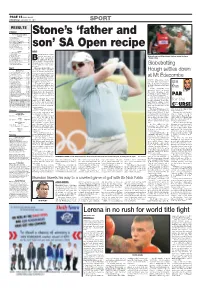 Lerena in No Rush for World Title Fight