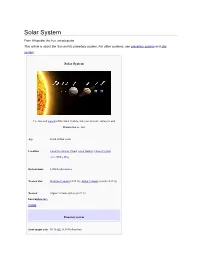 Solar System