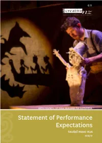 Statement of Performance Expectations 2018/19 1 Section 1: Introduction