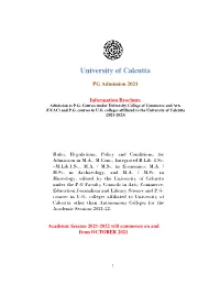 University of Calcutta