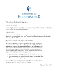 University of Huddersfield Repository