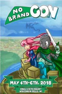 No Brand Con 2018 Program Guide