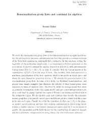 Renormalization Group Flows and Continual Lie Algebras
