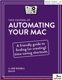 Take Control of Automating Your Mac (3.0) SAMPLE